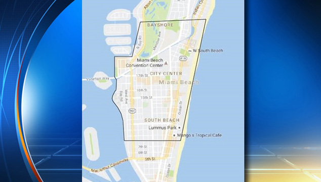 Miami Beach Zika Map